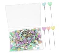 Veemoon 200 Piezas Alfileres de Coser con Cabeza Resistentes para Manualidades y Confección Pequeños Pines Localizadores para Patchwork y Decoración DIY