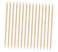 Veemoon 200piezas Bastoncillo de Limpieza para Uñas Quitacutículas de Madera Herramientas para Manicura y Pedicura Palitos para Cutículas Palitos de Madera para Empujadores de Cutículas