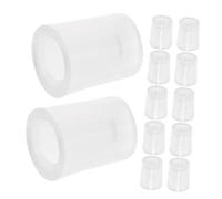 Veemoon 20piezas Adaptador de Dispensador para Minibotellas de Perfume de Viaje Cabezal Rociador de Botella Kit para Hacer Perfumes para Maquillaje Aceites Esenciales y Espray Corporal Bol