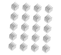 Veemoon 20piezas Bloque Aletas Enfriamiento Disipador Adaptador Disipador Aleta Enfriador