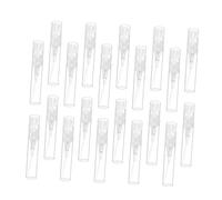 Veemoon 20piezas Frasco De Perfume Botella De Spray Para Cosméticos Subfrasco Cosmético Portátil Para Viajes y Maquillaje Unidades Blancas