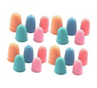 Veemoon 20piezas Fundas Protectoras De Silicona Para Dedos Antideslizantes y Antiquemaduras Cubre Dedos Elásticos Para Cocina Oficina y Manualidades