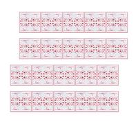 Veemoon 20piezas Servilletas De Corazón Love Para Decoración De Mesa y Cenas Románticas