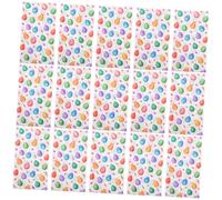 Veemoon 20piezas Servilletas de Pascua Decorativas de Papel Desechable con Estampados Festivos de Huevo y Conejito para Fiestas Infantiles de Pascua