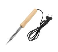 Veemoon 220V Herramienta de Soldadura Eléctrica Mango de Madera Soldador Estilo Lápiz de Alta Resistencia Enchufe para de Soldadura y
