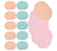 Veemoon 24 Esponjas Faciales Exfoliantes Reutilizables, Limpiador Facial Multifunción Ligero y Absorbente para Uso Diario y Maquillaje Color Aleatorio