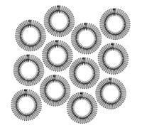 Veemoon 24 Piezas Diadema Elástica de Plástico Flexible con Peines Ondulados para Cabello Seguro para Mujeres y Niñas para Cabello Natural y Pelucas