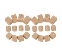 Veemoon 24 Piezas Mini Pacas de Heno Decorativas de Madera en Forma de Montón de Paja, Estilo Auténtico y Realista, Ideales para Manualidades DIY y Decoración al Aire Libre