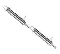 Veemoon 2piezas Abridor de Cáscaras de Acero Inoxidable Portátil y Resistente para Macadamia y Avellana Diseño Compacto para Uso Práctico Cocina y Hogar
