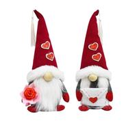 Veemoon 2piezas Adornos de Muñecas de Amor Decoración Romántica para San Valentín Accesorios de Fiesta para Mesa para Escenas de Celebración