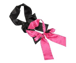 Veemoon 2piezas Antifaces Satén Ojos Cinta Ojos Diseño Misterioso Diversión Juguete