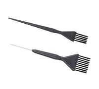 Veemoon 2piezas Cepillo para Teñir el Cabello Portátil Aplicador de Peine para Raíces Kit para Teñir el Cabello Herramientas de Mezcla de Color