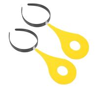 Veemoon 2piezas Diadema Divertida Novedosa Banda Cabello de Festival Diadema Flash para Cosplay para Celebraciones de Halloween y Fiestas de Disfraces