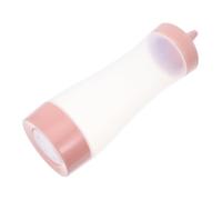 Veemoon 2Piezas Exprimibles de Plástico Condimentos Unidades de Jarabe y Salsa Ketchup Aderezos y Salsas Ergonómico y Compacto Color Rosa