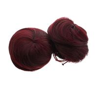 Veemoon 2piezas Extensiones De Moño Clip Para Mujer De Cabello Para Recogidos Para Bodas Viajes y Peinados Cotidianos Accesorios Para Moños