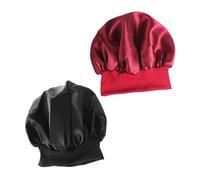 Veemoon 2piezas Gorros de Dormir Diadema Elástica Alta Lado para Anticaída para Mujeres y Niñas Quimioterapia