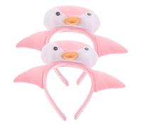 Veemoon 2piezas Kids Penguin Headband Adorable Ocean Animal Hair Accessories Para Fiestas y Espectáculos Cómodos y Ligeros Tocados De Pingüino Para Niño Niña