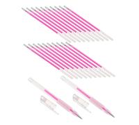 Veemoon 2piezas Marcador De Para Microblading Lápiz De De Marcador De Temporal Herramienta De Mapeo De Posición Para