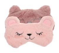 Veemoon 2piezas Mascaras Para Dormir Antifaces De Peluche Cubreojos Mascaras De Felpa Para Ojos Para Ojos De Animales De Dibujos Animados Uso Nocturno