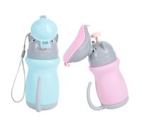 Veemoon 2piezas Orinal Infantil Portátil para Unidades Orinal de Emergencia para Coche y Viaje Urinario de Viaje para Pequeños