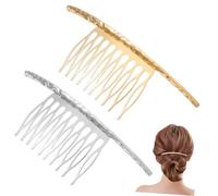 Veemoon 2piezas Peine Cabello De Moda Pinza Cabello y Horquilla Pelo Para Tocados De Niñas y Peinados Laterales Diseño Delicado y Elegante