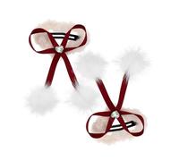 Veemoon 2piezas Pinzas Pelo Decorativas Forma De Para Mujeres Accesorio Fino y Elegante Para San Valentín y Fiestas