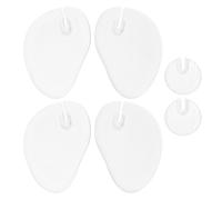 Veemoon 3 Pares Plantillas de Gel Antepié Transparentes Antideslizantes, Almohadillas para Tacones Altos y Sandalias, Alivio de Presión y Amortiguación para Fascitis Plantar, Cuidado del