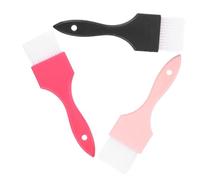 Veemoon 3 piezas Brocha para Teñir Cabello con Mango Antideslizante Herramientas de Coloración para Peluquería Durable y para Profesional Color Aleatorio Color Aleatorio