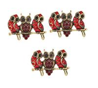 Veemoon 3 Piezas Broche Aleación para Mujer Chic Accesorio para Decoración Ocasiones Especiales