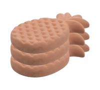 Veemoon 3 Piezas Disco Suavizante de Azúcar Moreno de Terracota Forma de Piña, Ahorrador de Azúcar Reutilizable para Conservar Frescura, Herramienta Cocina para Mantener Humedad