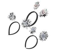 Veemoon 3 Piezas Halloween Glow In The Dark Bat Wing Headbands Spooky-cute Cosplay Hair Hoops For And Adults Flexible Party Accessories For Trick Treat And Festive Decor