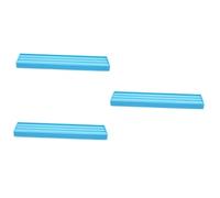 Veemoon 3 Piezas Molde de Silicona para Soporte de Dominó de Tres Molde Artesanal para Almacenamiento y Manualidades con Resina Flexible y Reutilizable para DIY Creativo