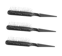 Veemoon 3 Piezas Peine de Peluquería Cepillo Punta Fina Unidades Cepillo para Cardar el Cabello para Peluquería Profesional