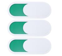Veemoon 3 Piezas Señal de Privacidad para Puerta Indicador Deslizante Vacío/ocupado, Material Pmma, Color Verde, Fácil de Instalar, Adecuado para Conferencias y Uso Hogar