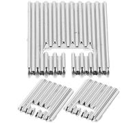 Veemoon 3 Prensatelas para Máquina de Coser Metálicos Accesorios para Coser Agujas Aptos para Manualidades Acolchado y Patchwork Kit de 3 Unidades 5, 7 y 9 Ranuras