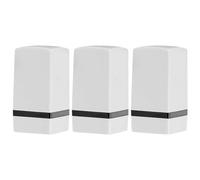 Veemoon 3 sellos pequeños para acordes de guitarra y ukelele, blancos, 3x2 | Sello de plástico para acordes, ideal para principiantes y músicos. Secado rápido y sin traspaso de tinta. Tamaño de