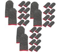 Veemoon 3 Series Cubre Dedos Para Fundas Transpirables De Antideslizantes Para Pantallas Táctiles Para Habilidades 10 Piezas*3