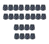 Veemoon 3 Series Funda Protectora para Ruedas Patas Funda Accesorios Almohadillas De Agarre De Small Foot Forma Antideslizante Silla De Suelo Color Gris 8 Piezas*3