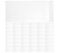 Veemoon 300 Piezas Bolsas Transparentes Opp Autoadhesivas Xin Doble para Joyas y Pequeños Artículos para y Almacenamiento