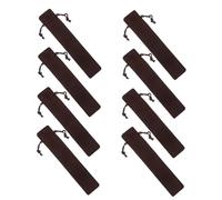 Veemoon 35piezas Estuche para Bolígrafos Terciopelo Bolsa Cordón para Llevar Escuela Oficina o Viajes Funda Individual para Bolígrafos