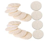 Veemoon 36piezas Discos Limpiadores Desmaquillantes De Esponja De Lufa Natural Corporal Para Limpieza y Baño