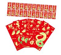 Veemoon 36piezas Sobres Rojos Chinos Año Serpiente Sobres Suerte para Bodas Cumpleaños y Fiestas