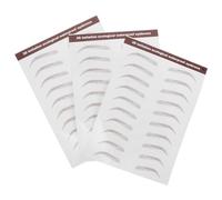 Veemoon 3hojas Pegatinas De Cejas Postizas Resistentes Al Agua Láminas De Cejas Autoadhesivas Para Moldear Para Mujeres Principiantes