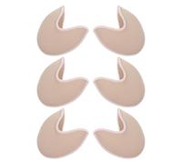 Veemoon 3pares Almohadillas para Dedos de Ballet Suaves Protectores para Danza Plantillas para Puntas de Ballet Accesorios