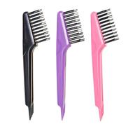 Veemoon 3piezas Cepillos de Limpieza Cabello Herramienta de Limpieza de Cepillos de Pelo para Uso Doméstico y Salón Quitapelusas