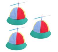 Veemoon 3piezas Sombrero Para Gorra De Playa Diseño De Helicóptero Para Actividades y Vacaciones Protección Uv Upf