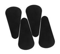 Veemoon 4 Fundas Protectoras de Cuero PU para Tijeras de Bordar Negras, Resistentes y Versátiles, Ideales para Salón y Protección Fiable de Puntas