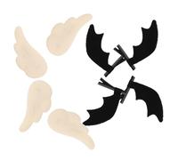 Veemoon 4 Horquillas de Cabello de Ángel y Demonio para Fiesta Accesorios Ligeros y Duraderos Diseño Único para Niñas Ceremonias y Diario