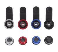 Veemoon 4 Lentes para cámara de Smartphone: Lentes Macro Gran Angular Ojo de pez con Clip, Juego de ópticas portátiles para teléfonos celulares, Fotos, Fiestas, Eventos Especiales y Viajes.