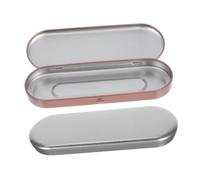 Veemoon 4 Piezas Caja de Almacenamiento Portátil de Hojalata con Tapa Abatible para Organizar Clipper Pinzas y Joyas para y Uso Diario